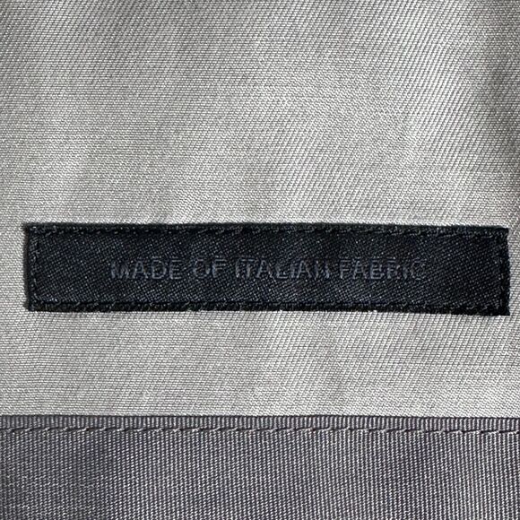 BANANA REPUBLIC Mens Blazer 38R Gray Sport Coat 2-Button Jacket Wool Windowpane - Picture 13 of 14